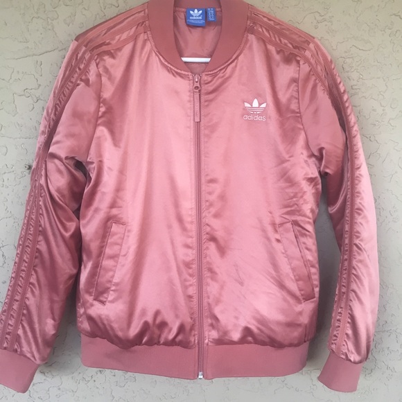adidas Jackets & Blazers - Adidas Rose Pink Zipper Jacket SZ S PacSun